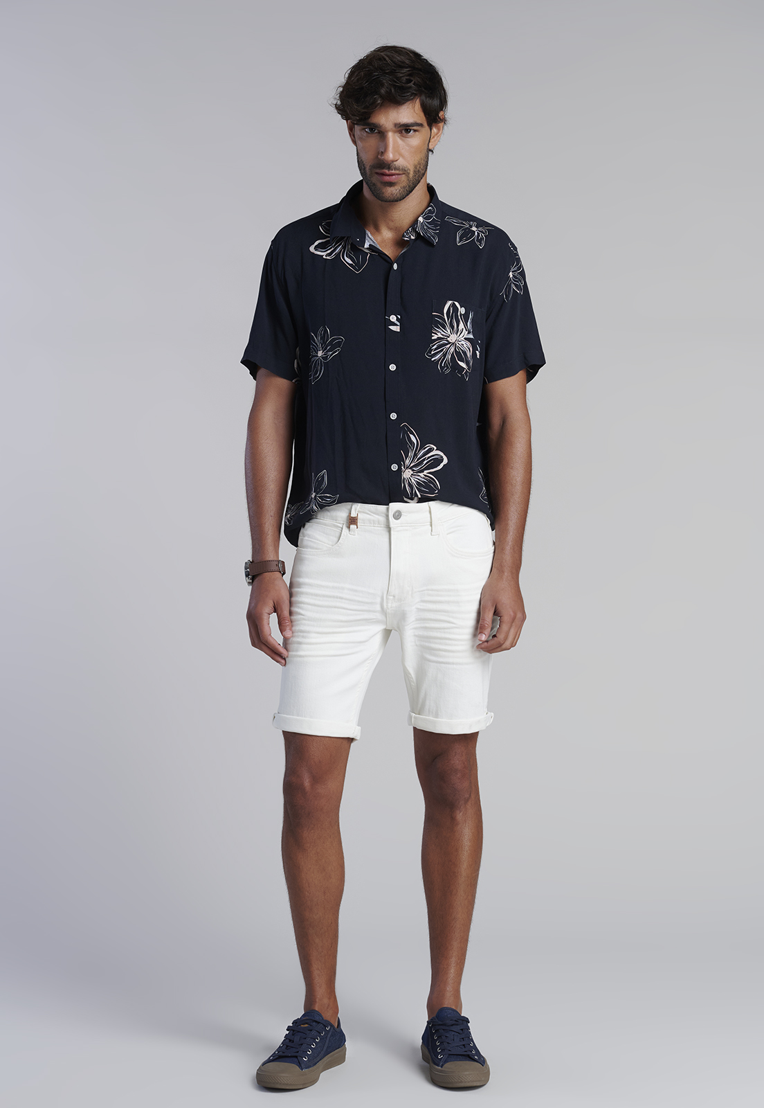 BERMUDA ALGODÓN HOMBRE FEROUCH ECRU 257406Y0189 ELYRIA FJ - 2