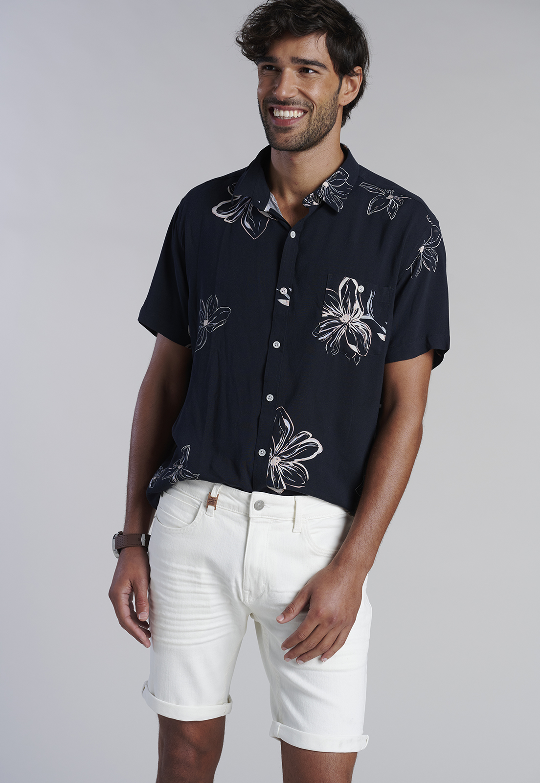 BERMUDA ALGODÓN HOMBRE FEROUCH ECRU 257406Y0189 ELYRIA FJ - 5