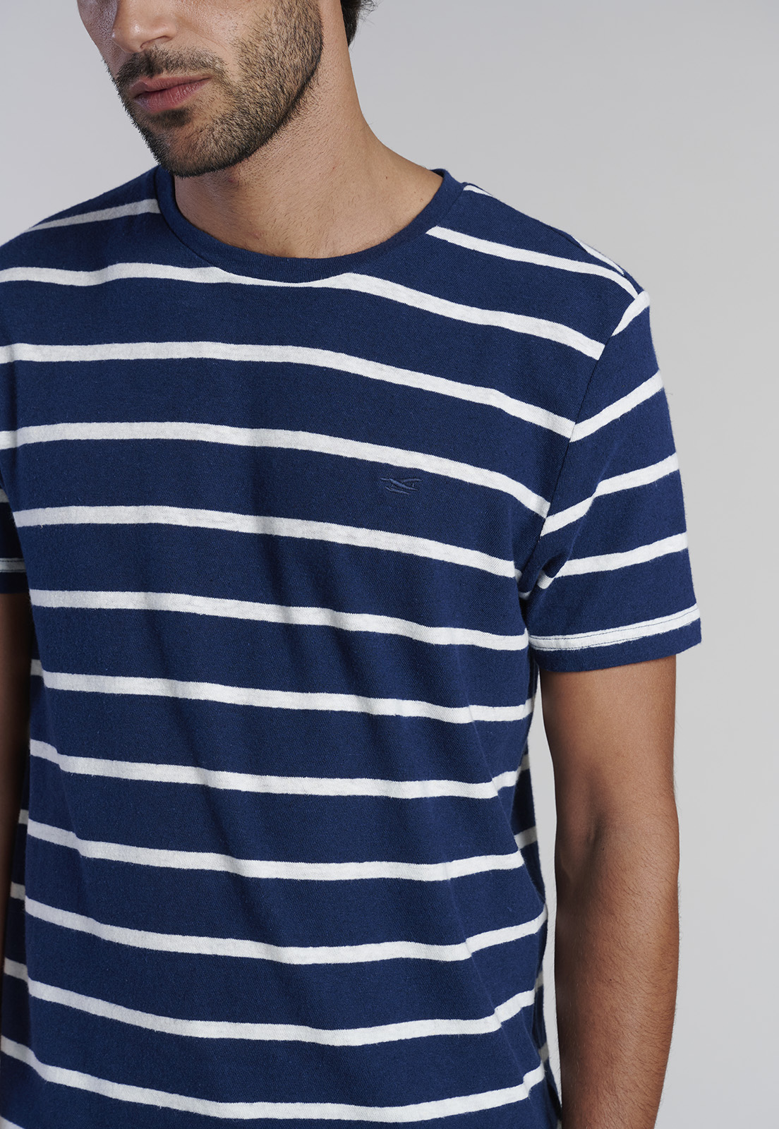 POLERAS RAYAS PASADENA NAVY - 3