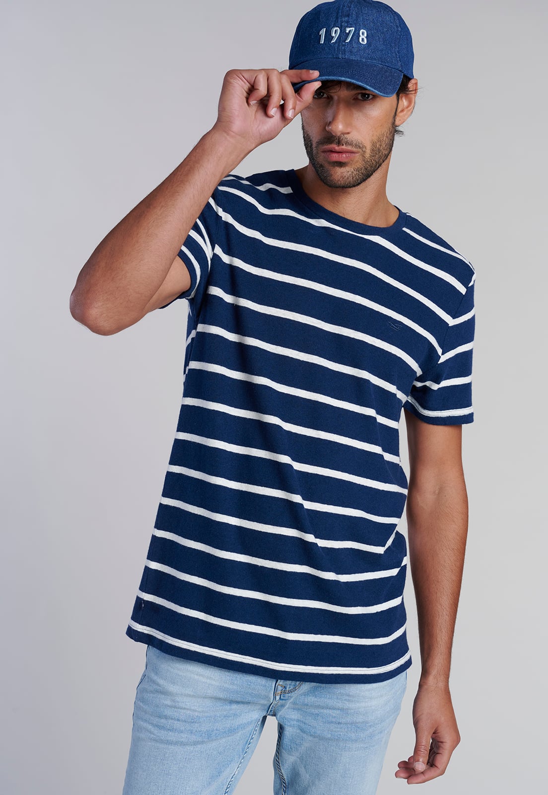 POLERAS RAYAS PASADENA NAVY - 5