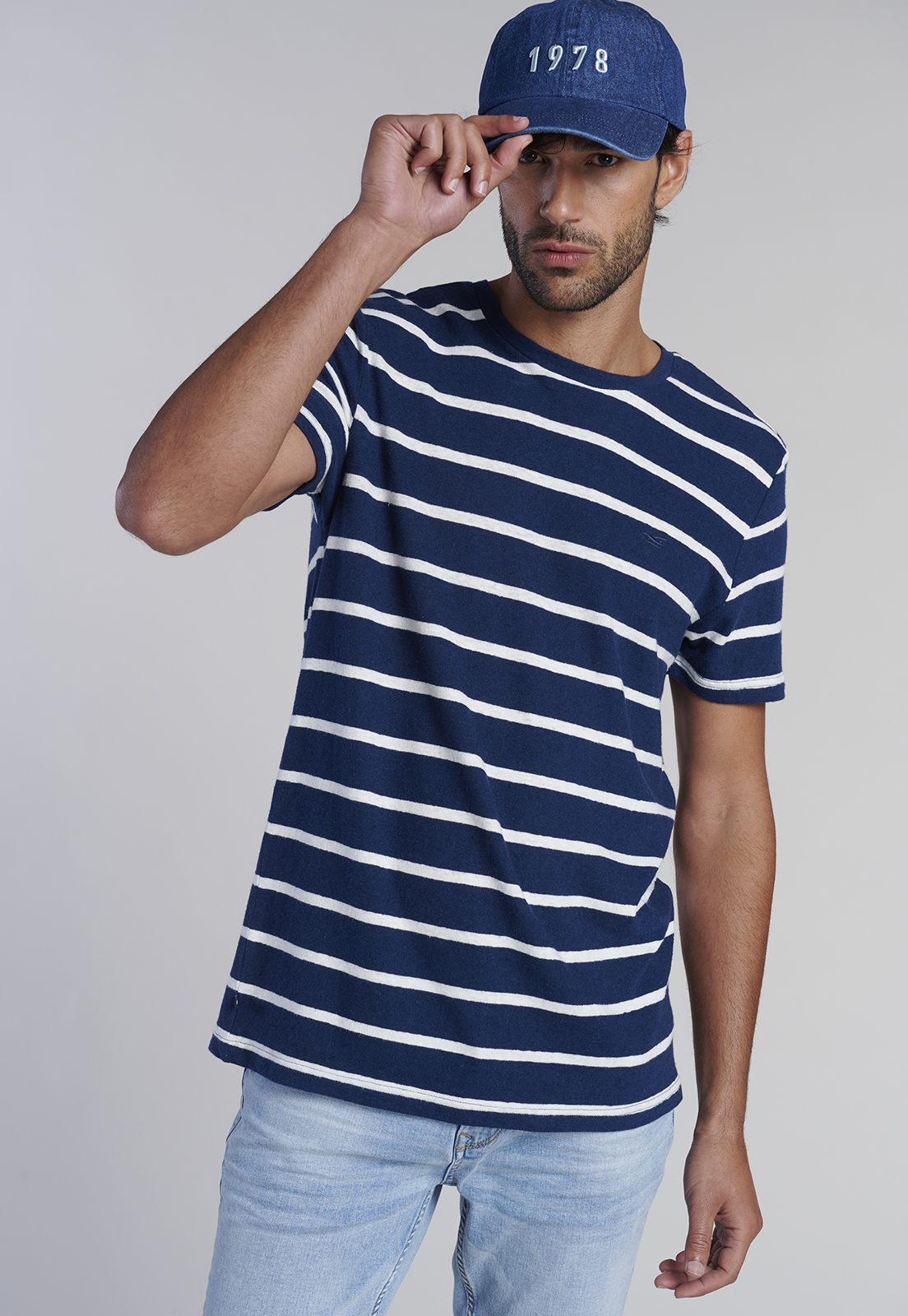 POLERAS RAYAS PASADENA NAVY - 5