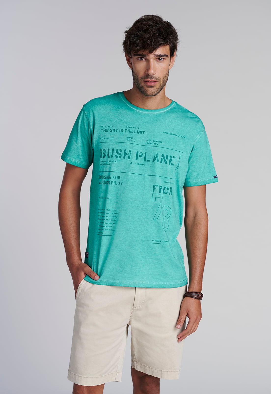POLERA SEATTLE LT. GREEN - 1