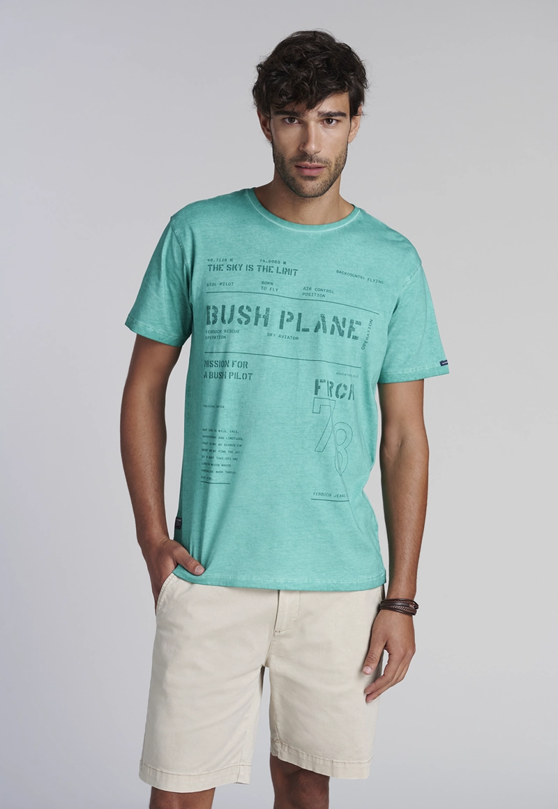 POLERA SEATTLE LT. GREEN - 1