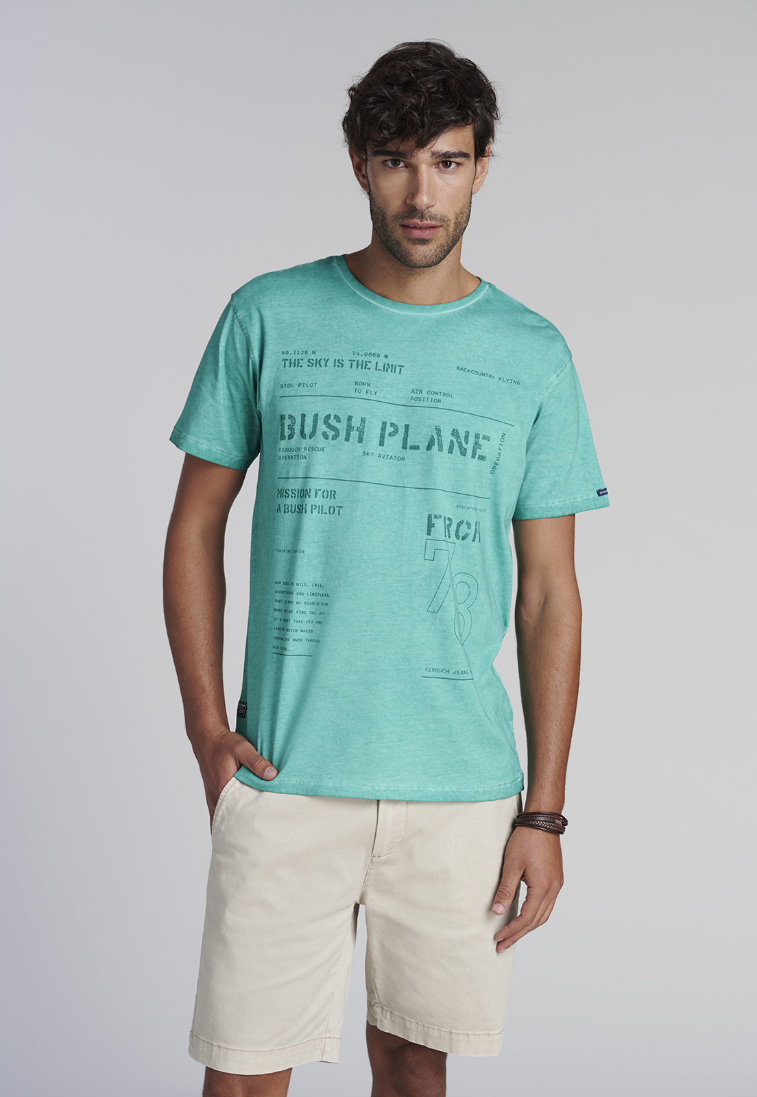 POLERA SEATTLE LT. GREEN - 1
