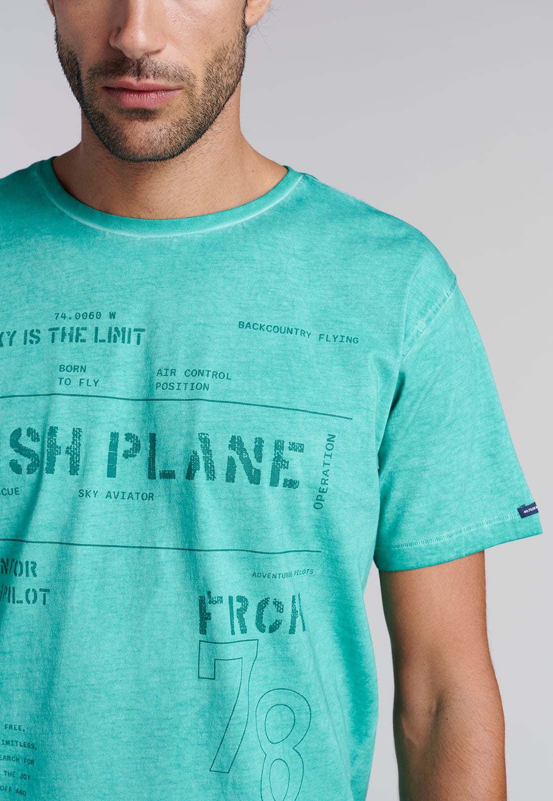 POLERA SEATTLE LT. GREEN - 3