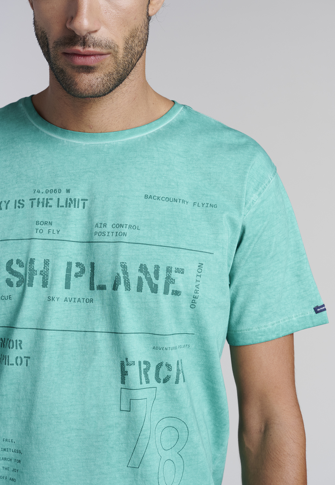 POLERA SEATTLE LT. GREEN - 3
