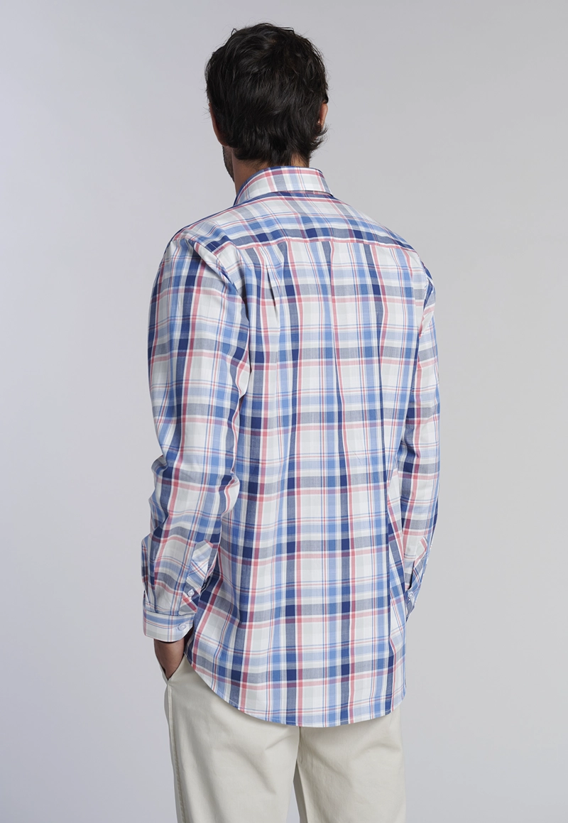 CAMISA CHECK ORLANDO F CORAL - 4