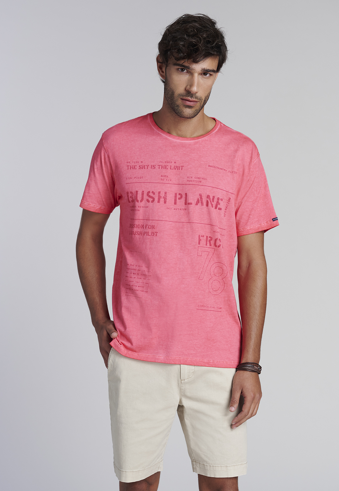 POLERA SEATTLE LT CORAL - 1