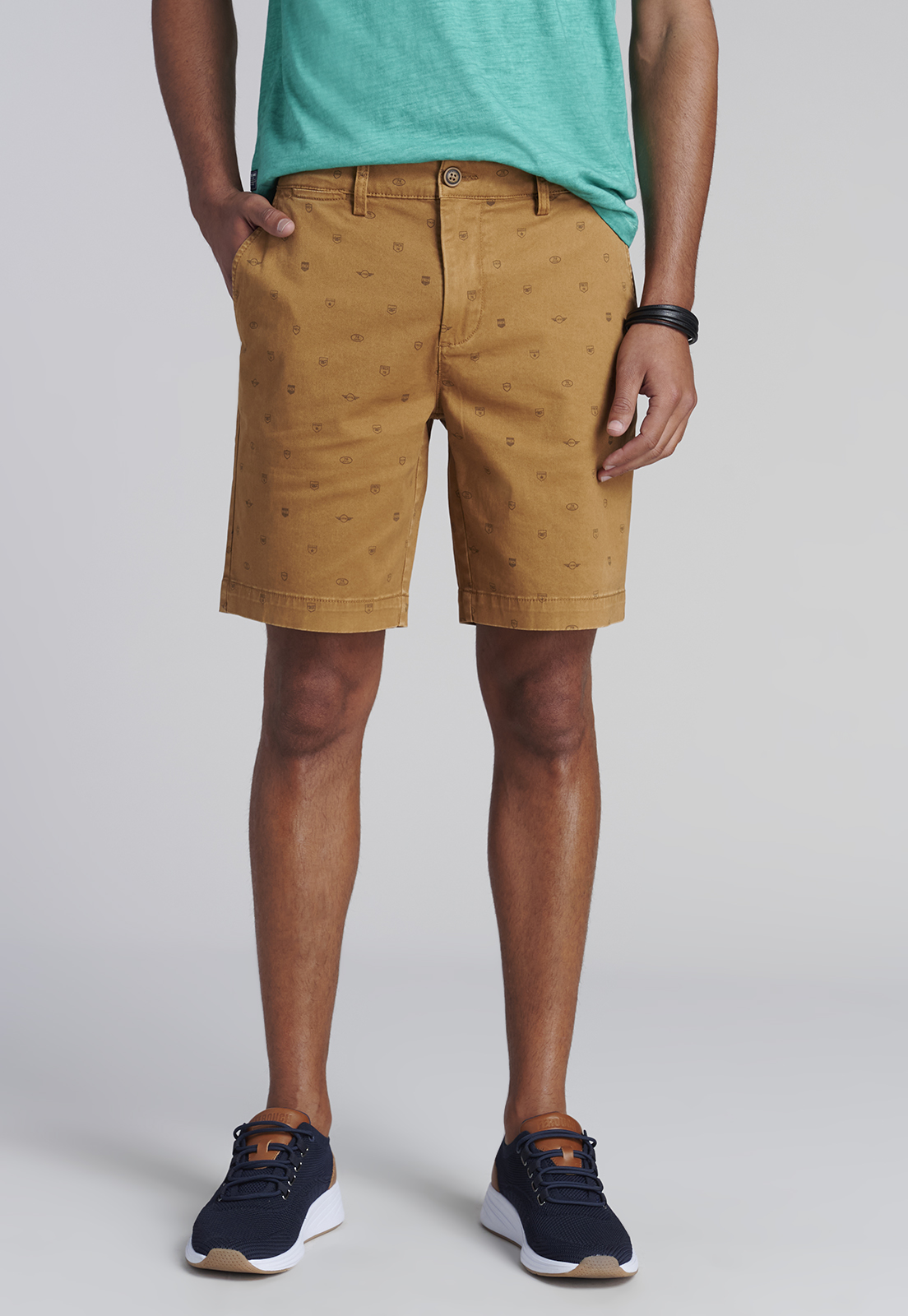 BERMUDA ALGODÓN HOMBRE FEROUCH CAMEL 251301Y0053 RICHMOND F - 1