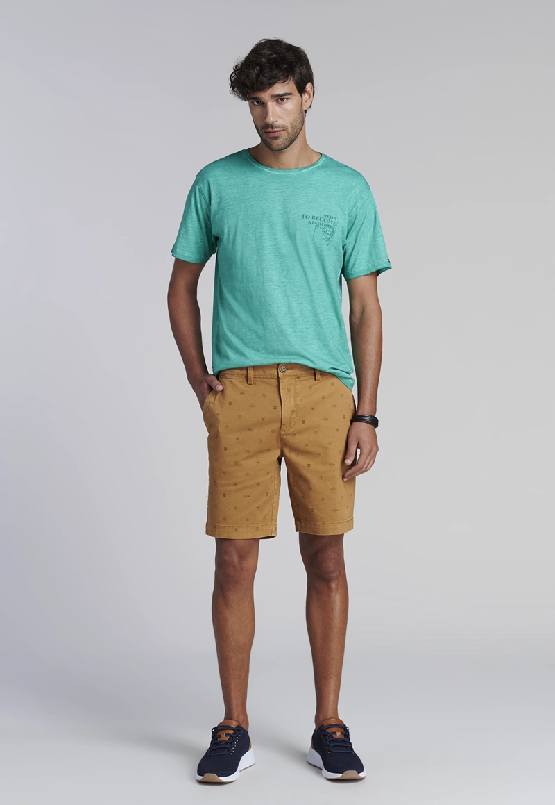 BERMUDA ALGODÓN HOMBRE FEROUCH CAMEL 251301Y0053 RICHMOND F - 2