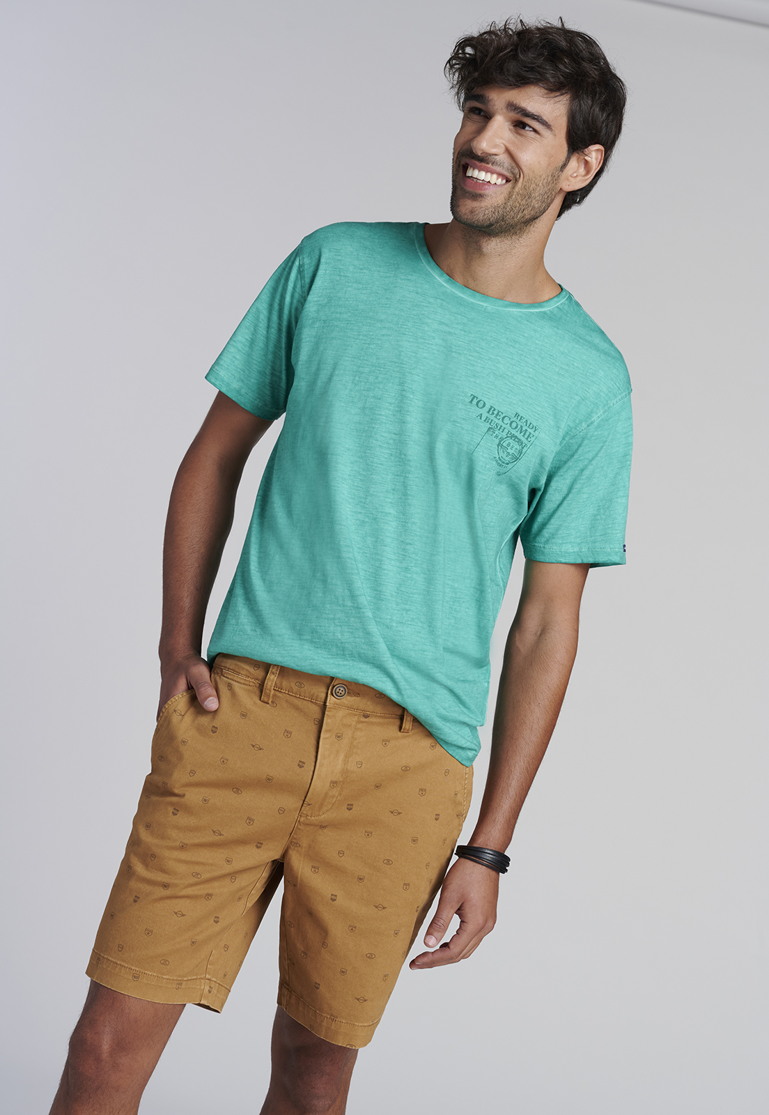 BERMUDA ALGODÓN HOMBRE FEROUCH CAMEL 251301Y0053 RICHMOND F - 5