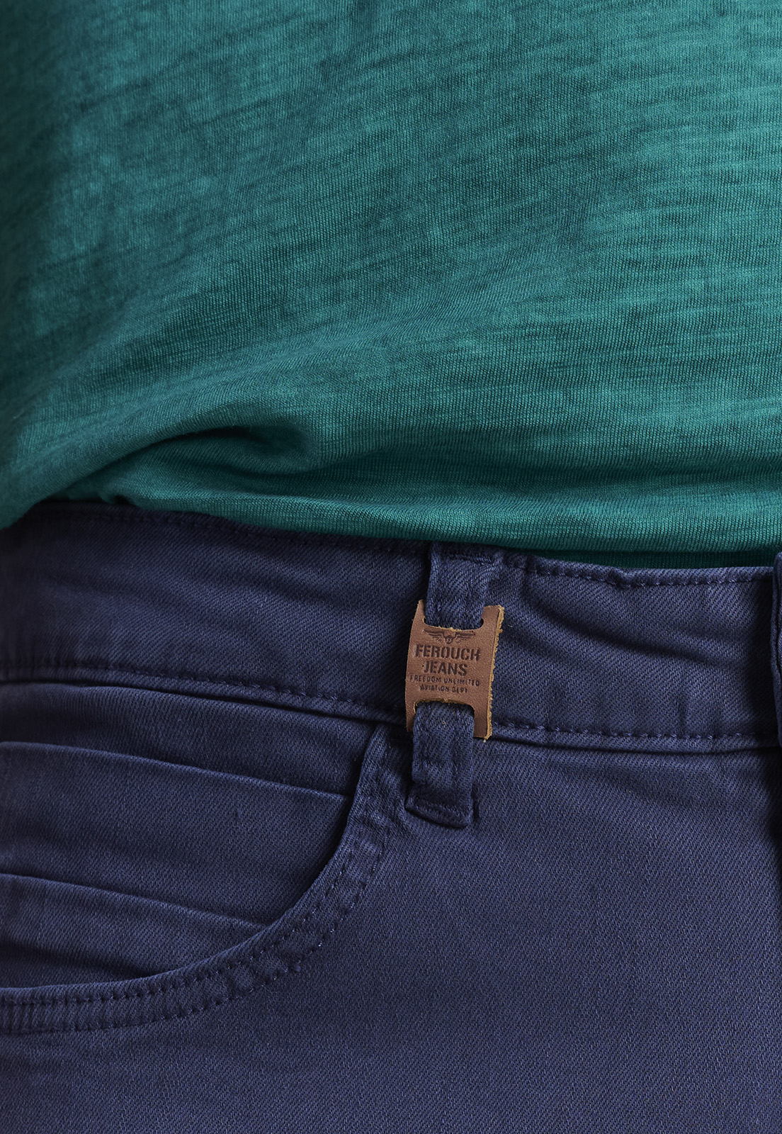 BERMUDA ALGODÓN HOMBRE FEROUCH AZUL 257406Y0032 ELYRIA FJ BLUE - 5