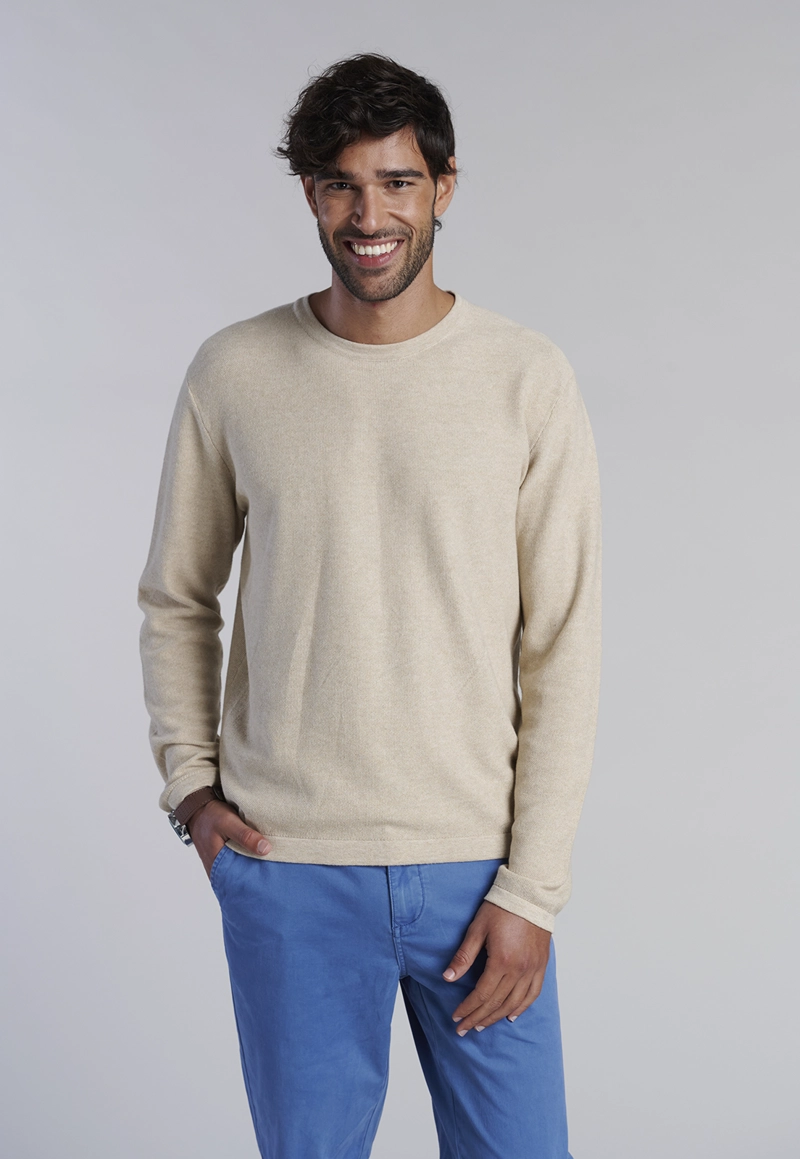 SWEATER ARIZONA F BEIGE - 1