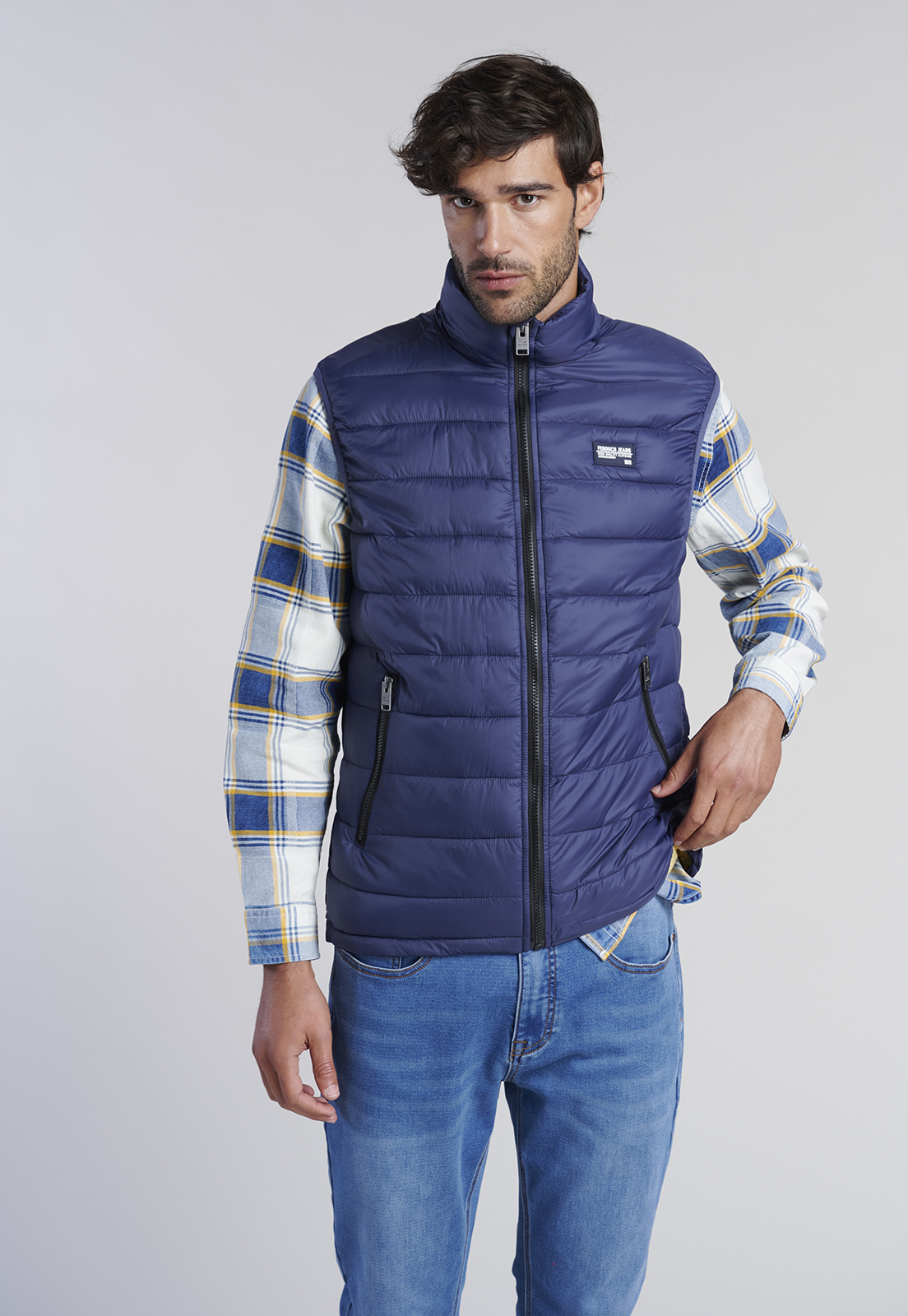 VEST SILVER FJ NAVY - 1