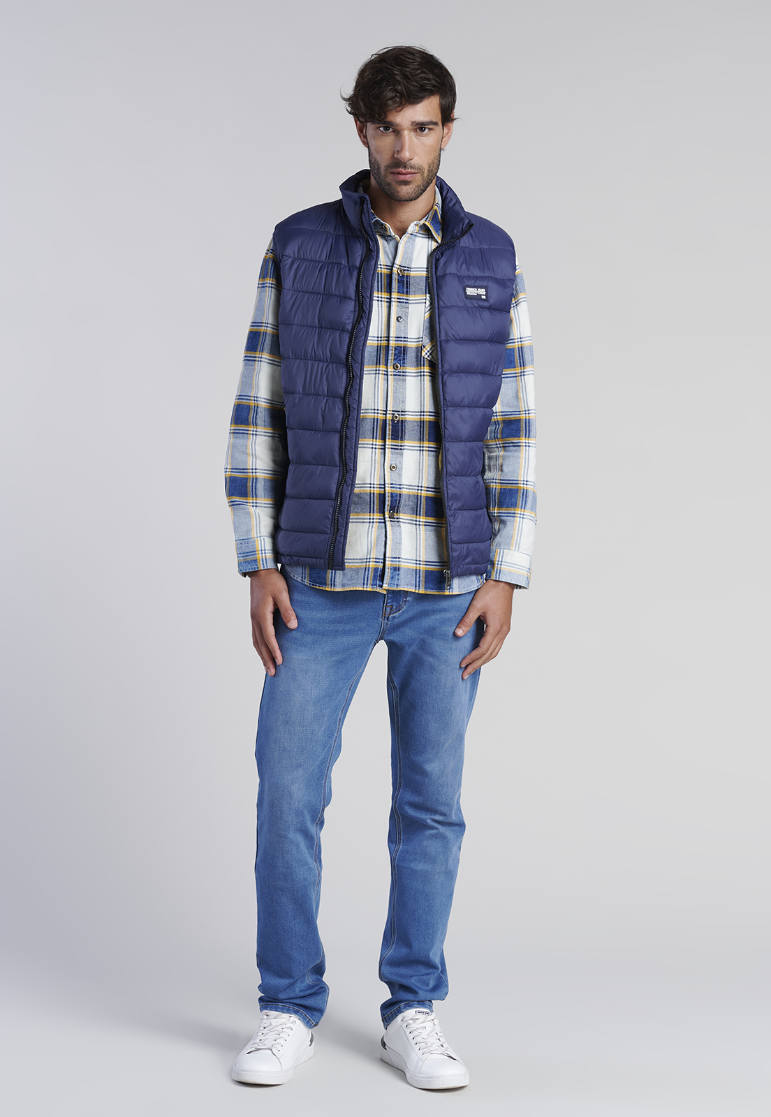 VEST SILVER FJ NAVY - 2