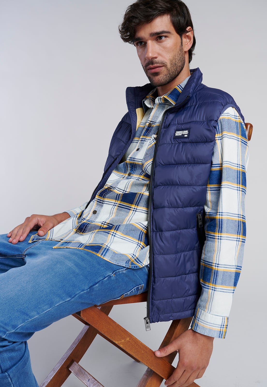 VEST SILVER FJ NAVY - 5