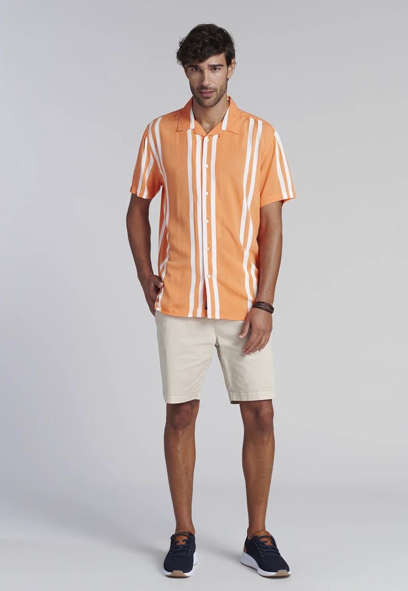 CAMISA INDIANA F ORANGE - 2