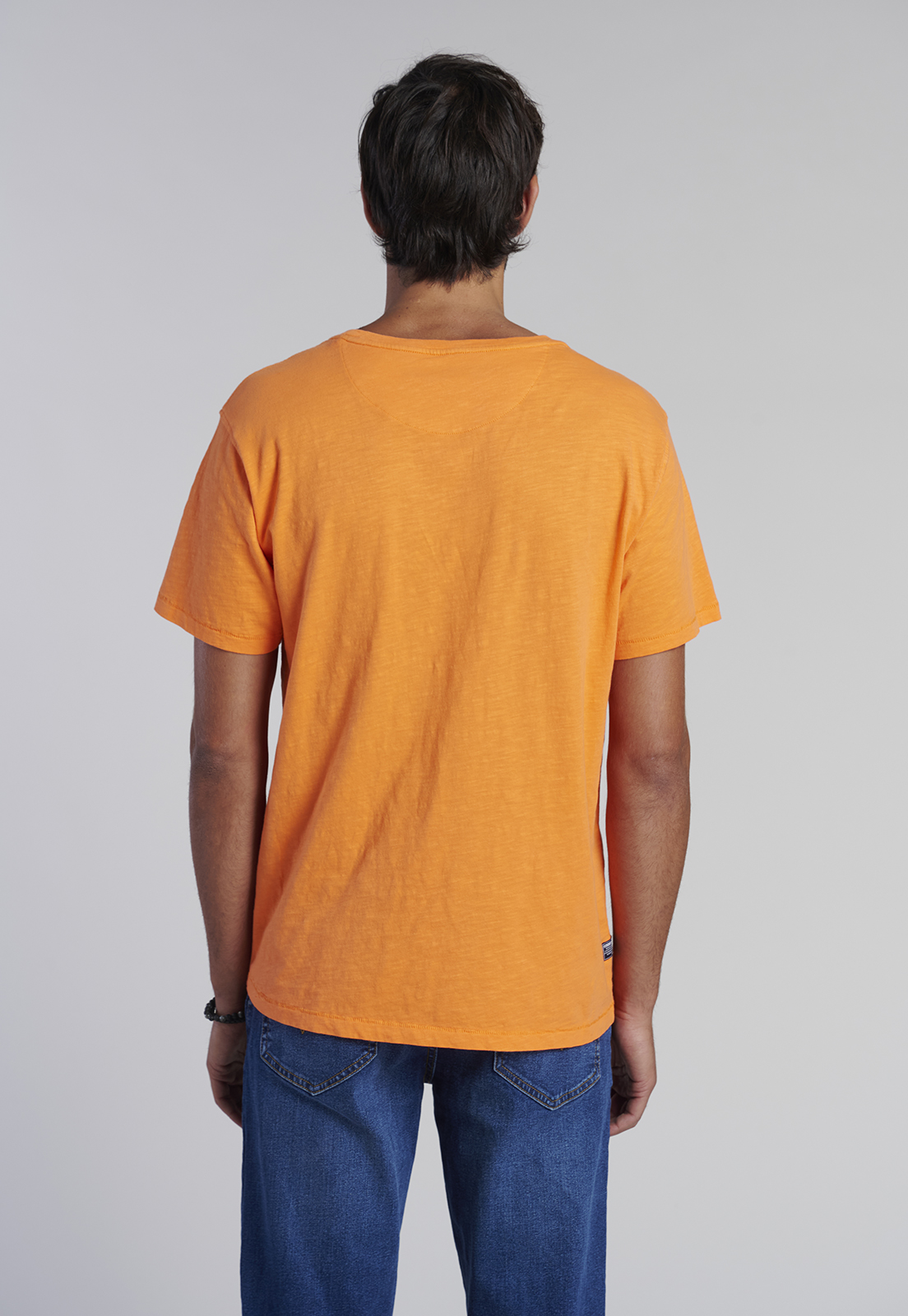 POLERA BOLSILLO BOSTON ORANGE - 4