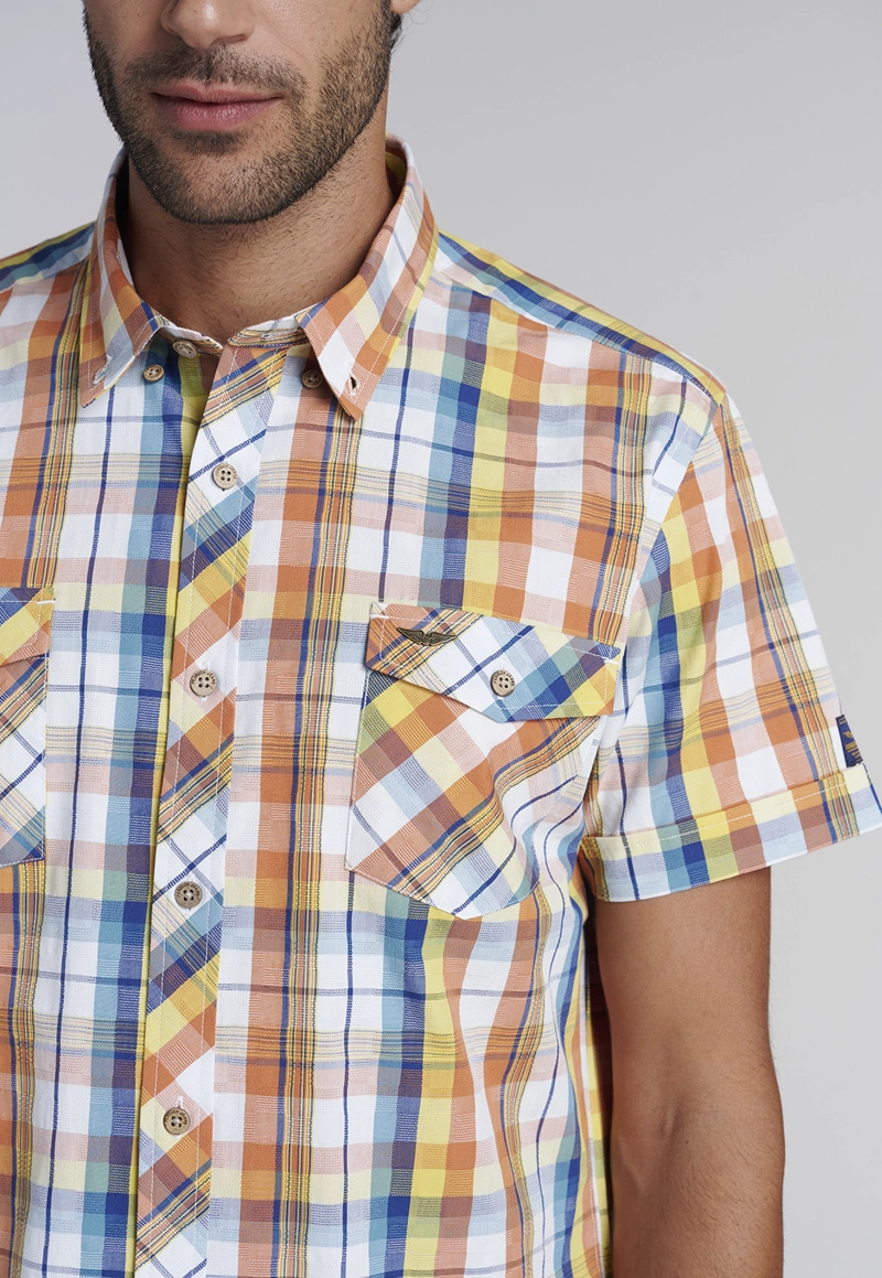 CAMISA CHECKERED  TORONTO FJ YELLOW - 3
