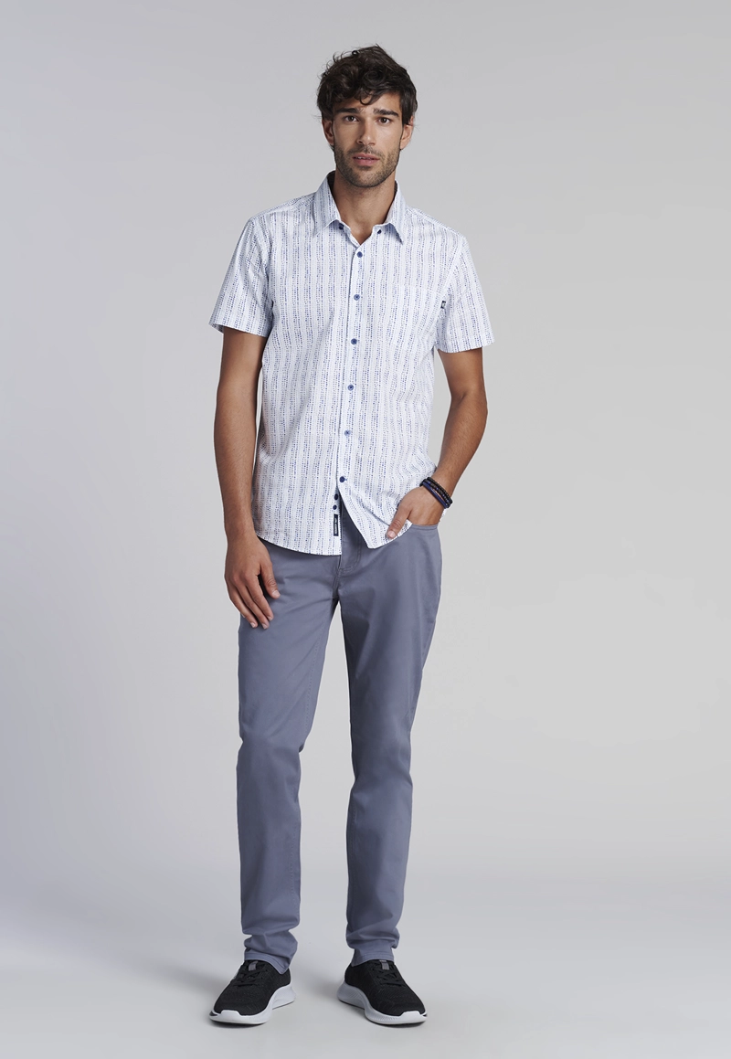 CAMISA MINI PRINT F SKY - 2