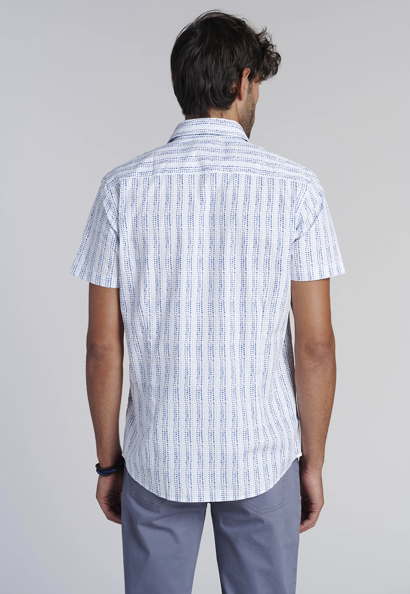 CAMISA MINI PRINT F SKY - 4