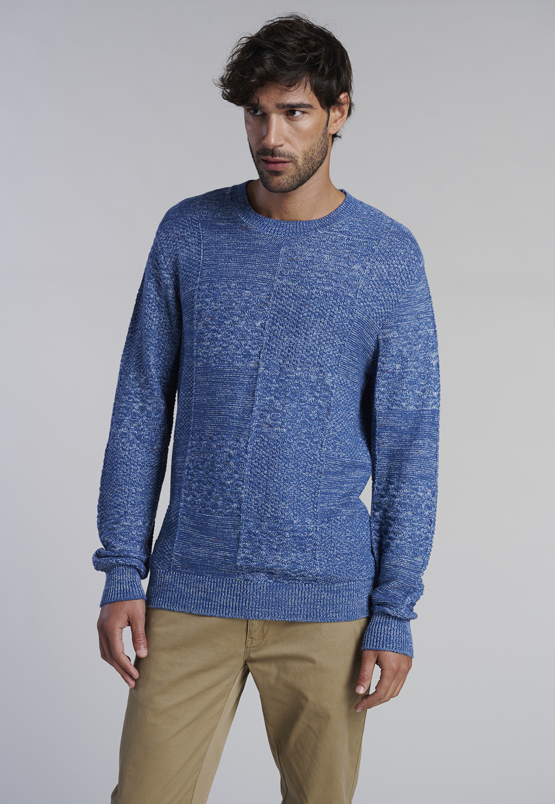 SWEATER AUSTIN FJ INDIGO - 1