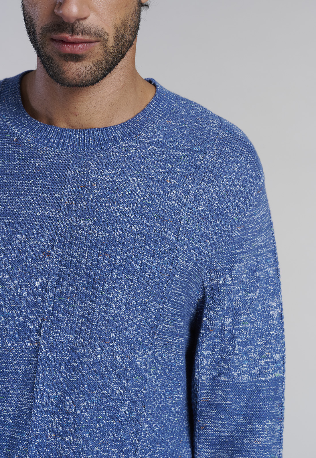 SWEATER AUSTIN FJ INDIGO - 3