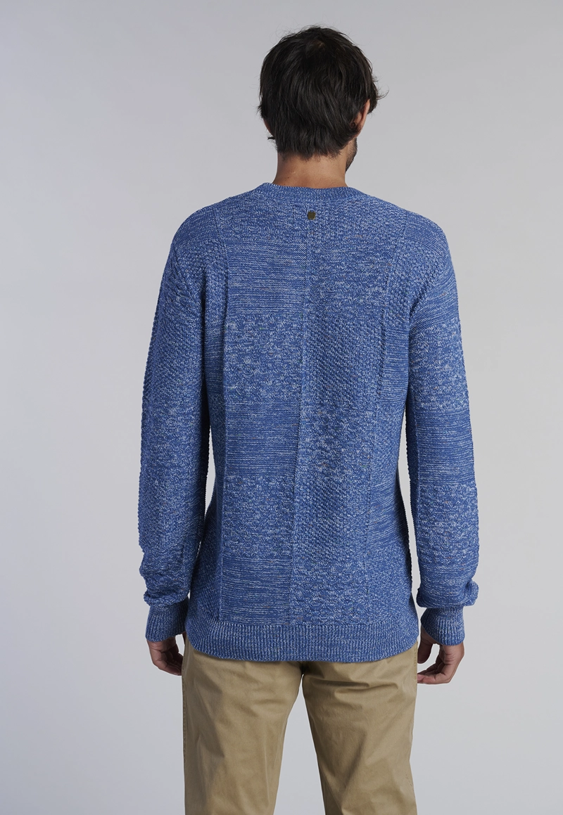 SWEATER AUSTIN FJ INDIGO - 4