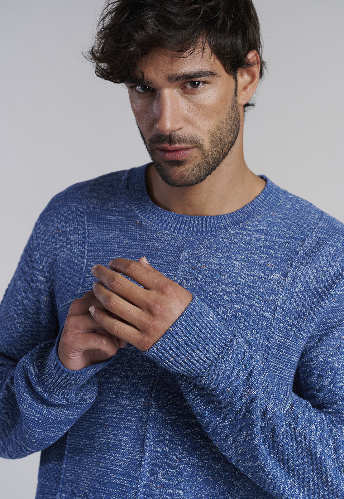 SWEATER AUSTIN FJ INDIGO - 5
