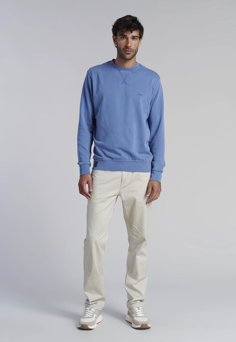 POLERON CREW NECK ANAHEIM LT. BLUE - 2