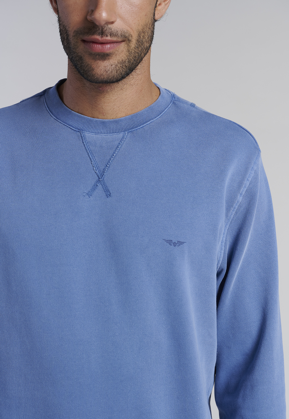 POLERON CREW NECK ANAHEIM LT. BLUE - 3