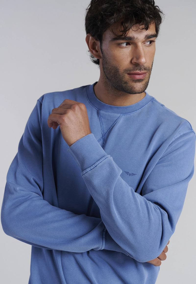 POLERON CREW NECK ANAHEIM LT. BLUE - 5