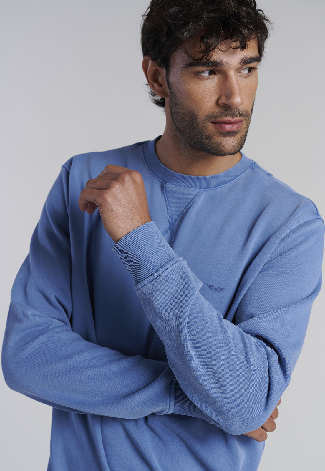 POLERON CREW NECK ANAHEIM LT. BLUE - 5