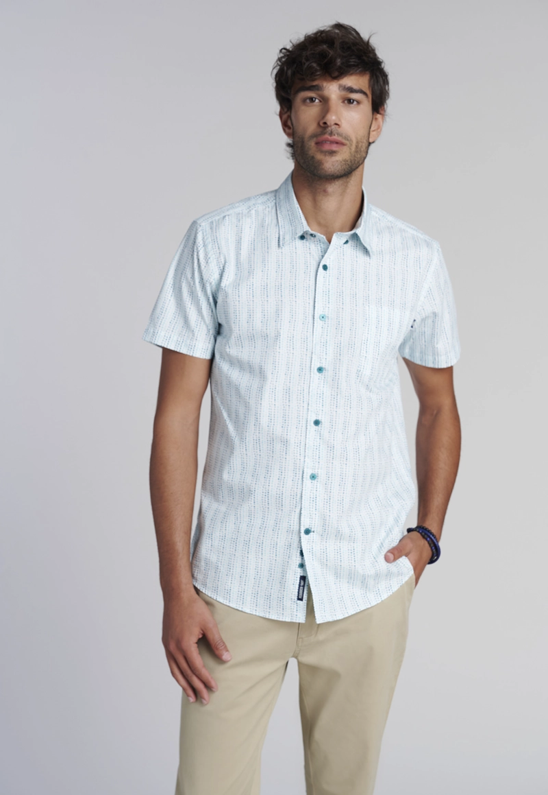 CAMISA MINI PRINT F RIVER - 1