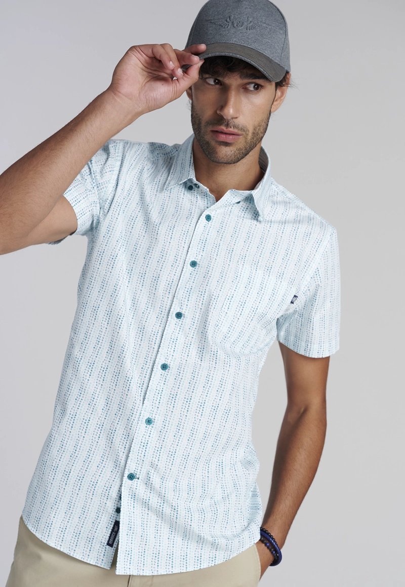 CAMISA MINI PRINT F RIVER - 5