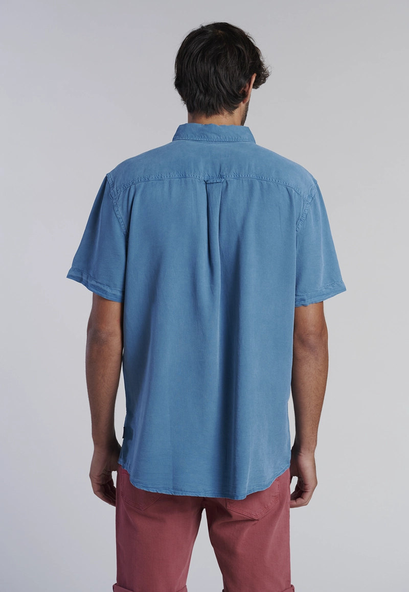 CAMISA SPORT LYOCELL FJ INDIGO - 4