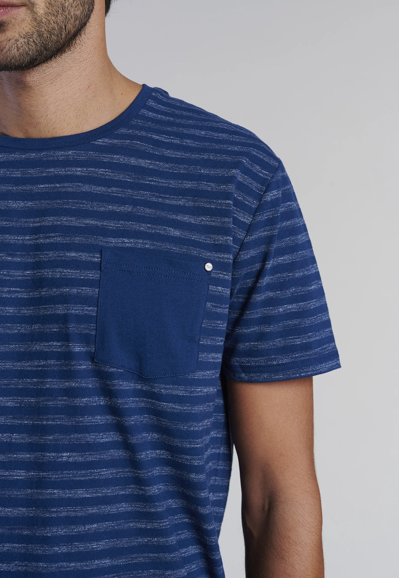 POLERA BOLSILLO IDAHO NAVY - 3