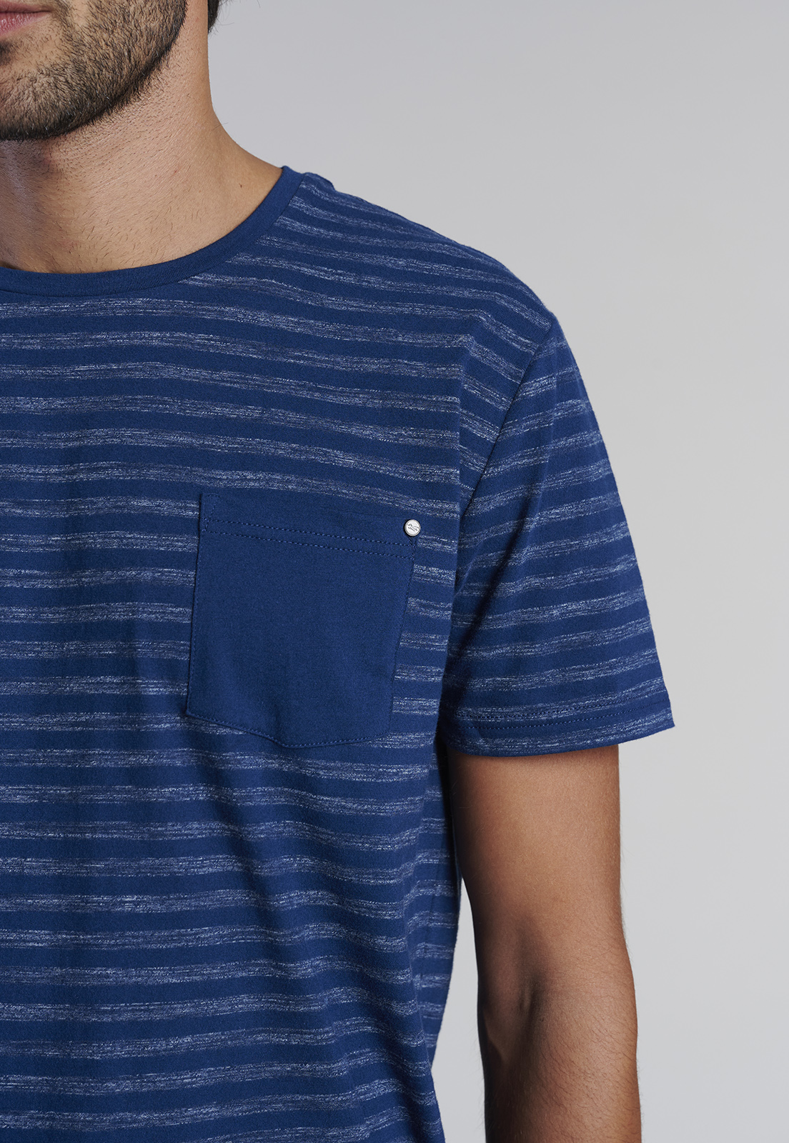 POLERA BOLSILLO IDAHO NAVY - 3