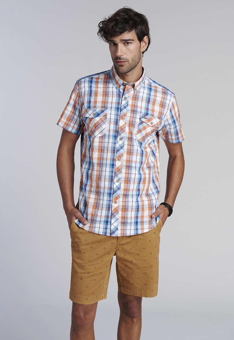 CAMISA CHECKERED  TORONTO FJ RIVER - 1