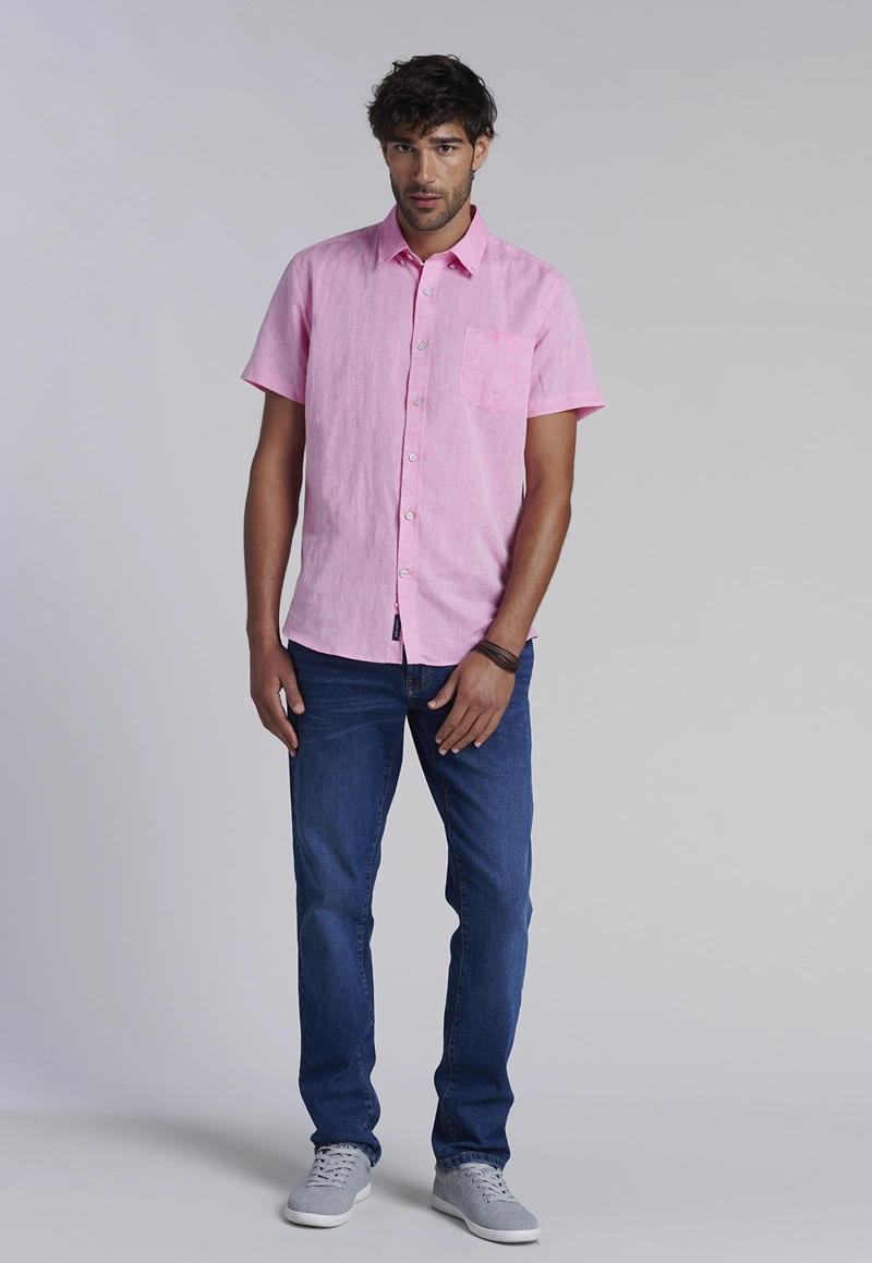 CAMISA SPORT ATLANTA F FUCSIA - 1