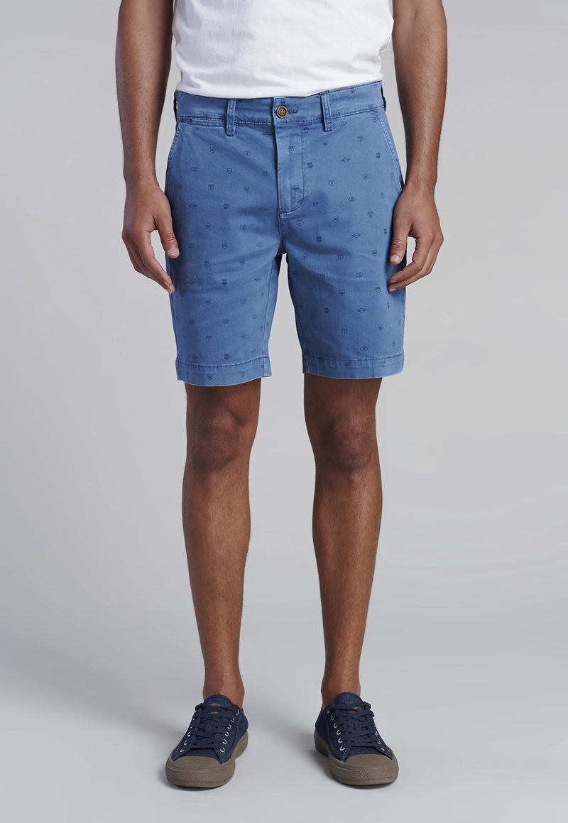 BERMUDA ALGODÓN HOMBRE FEROUCH INDIGO 251301Y0049 RICHMOND F - 1
