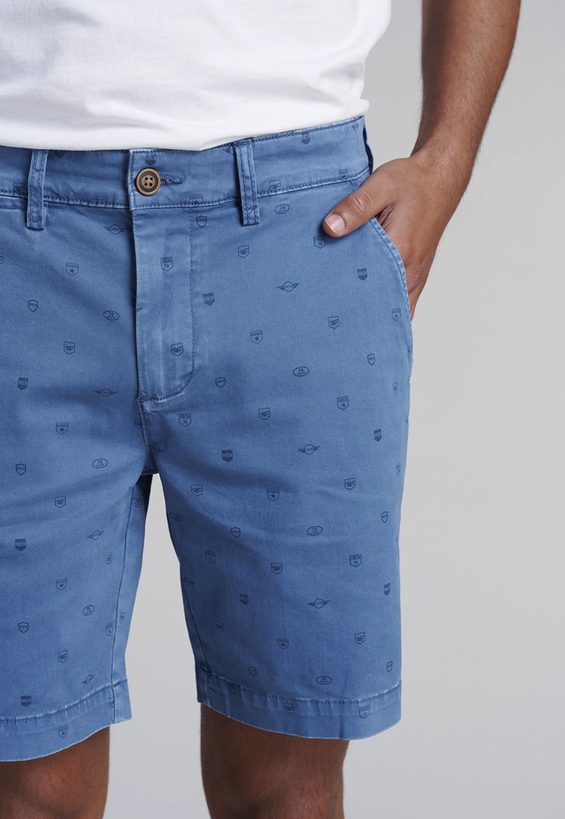 BERMUDA ALGODÓN HOMBRE FEROUCH INDIGO 251301Y0049 RICHMOND F - 3