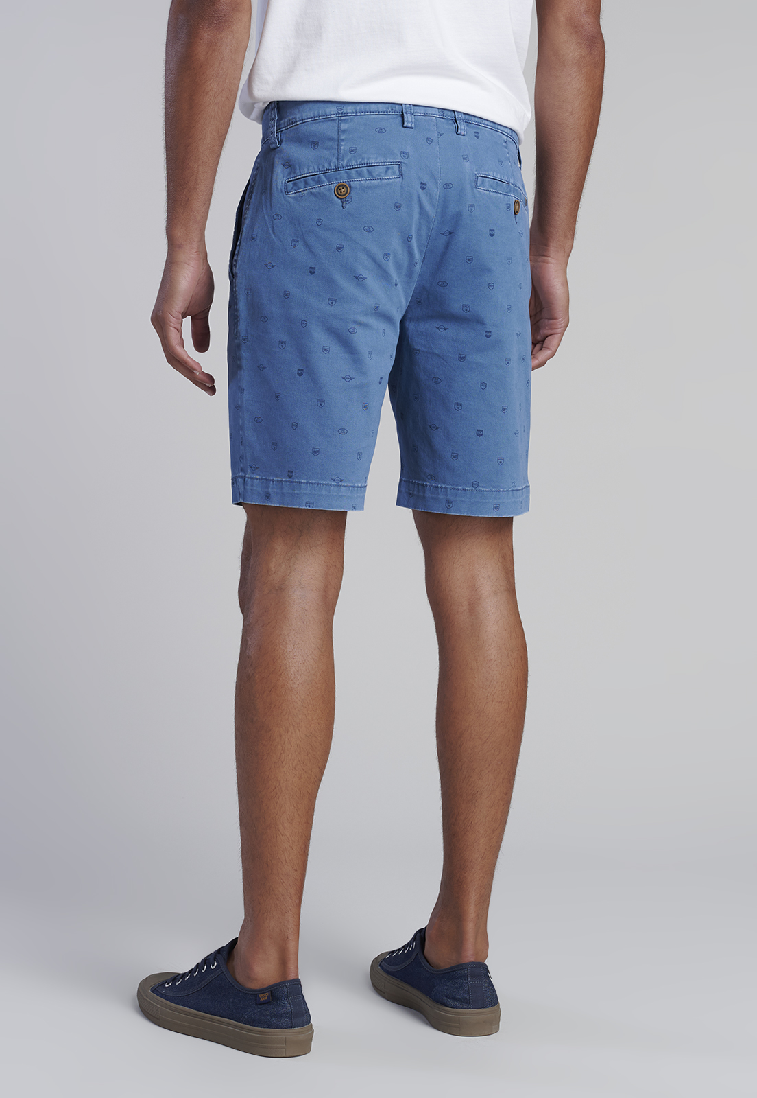 BERMUDA ALGODÓN HOMBRE FEROUCH INDIGO 251301Y0049 RICHMOND F - 4