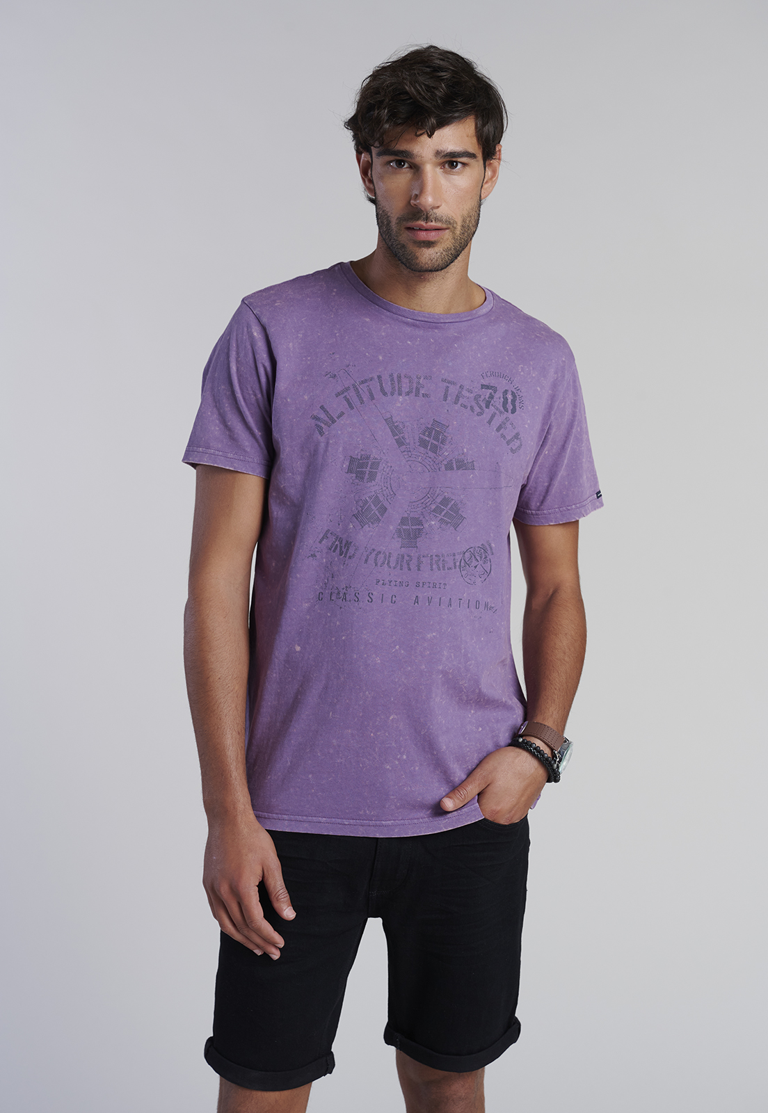 POLERA PROCESO BLANE VIOLET - 1