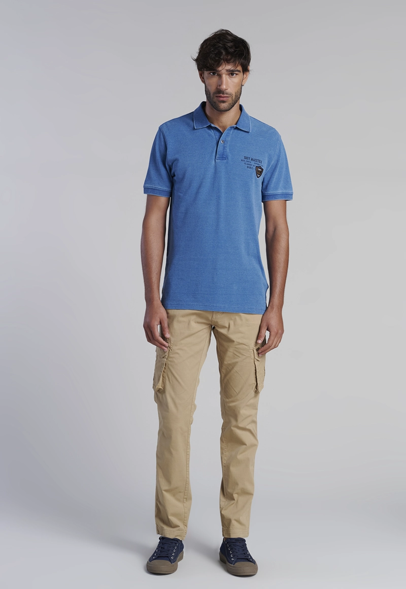 POLERA POLO PORTLAND INDIGO - 2