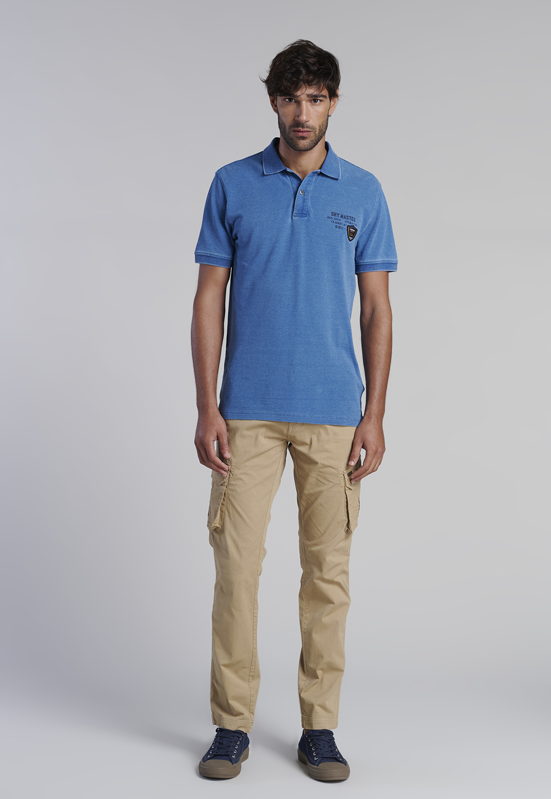 POLERA POLO PORTLAND INDIGO - 2