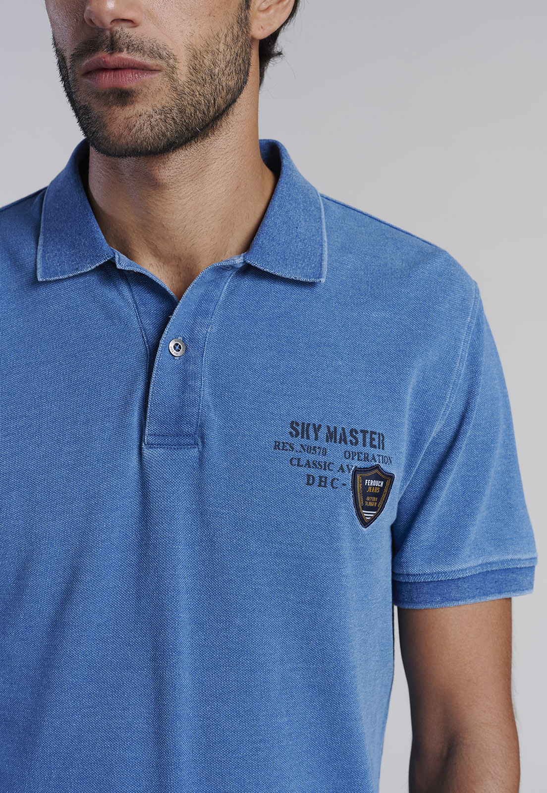 POLERA POLO PORTLAND INDIGO - 3