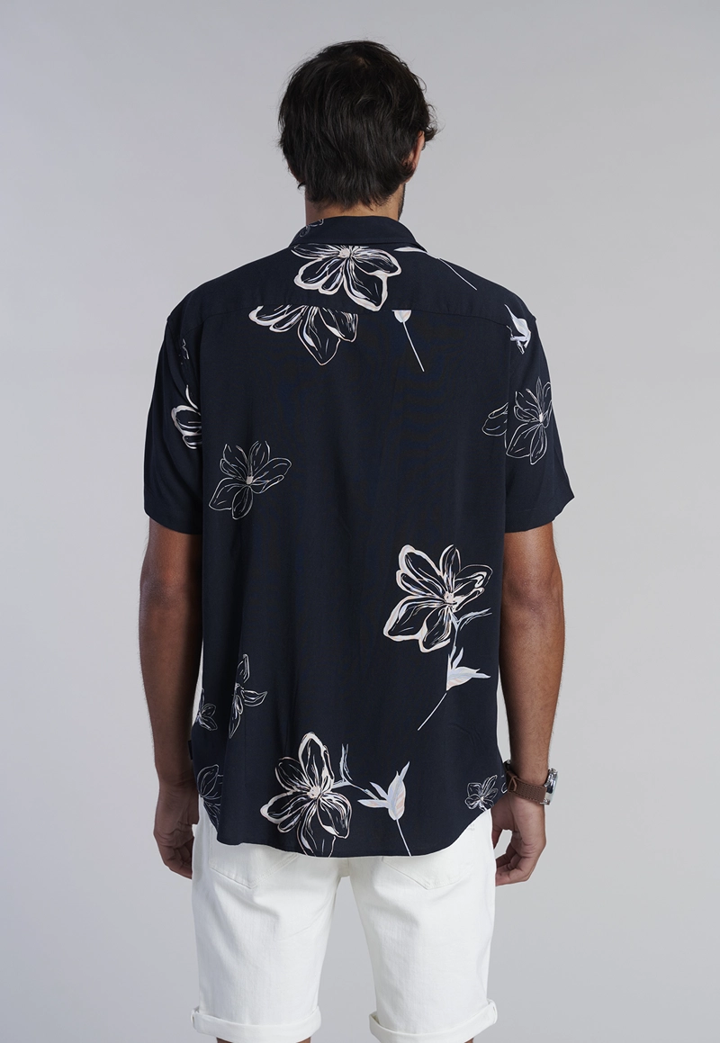 CAMISA ESTAMPADA DENVER FJ BLACK - 4