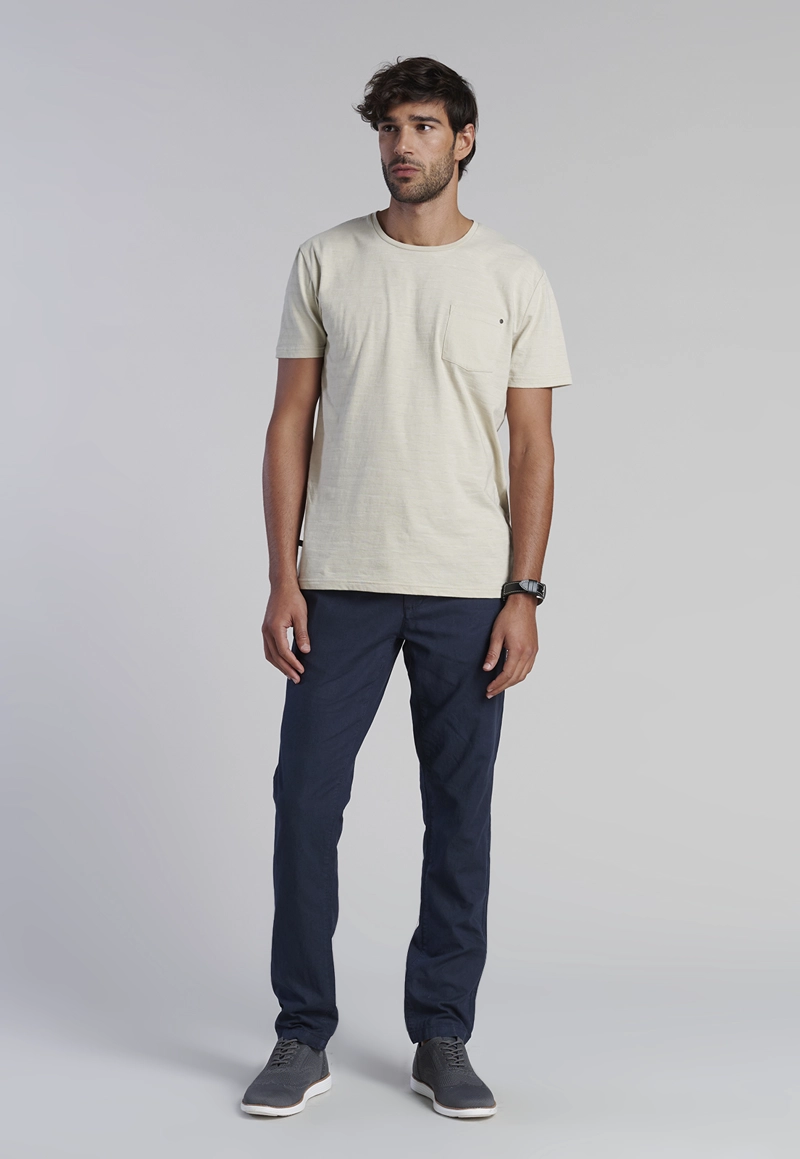 POLERA BOLSILLO IDAHO SAND - 2