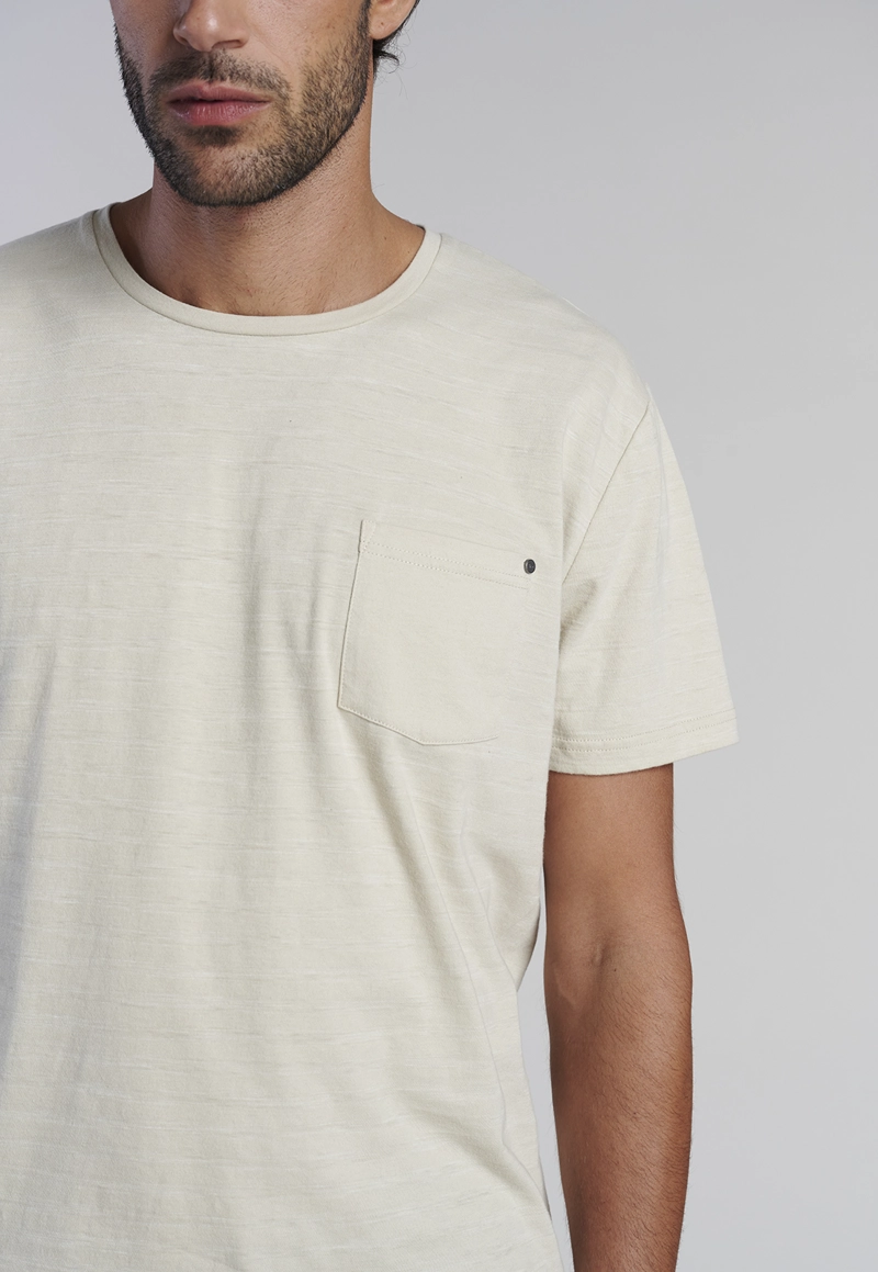 POLERA BOLSILLO IDAHO SAND - 3